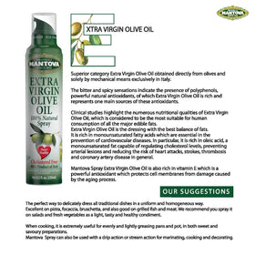 Mantova olive oil spray 3-pack enabling easy everyday cooking