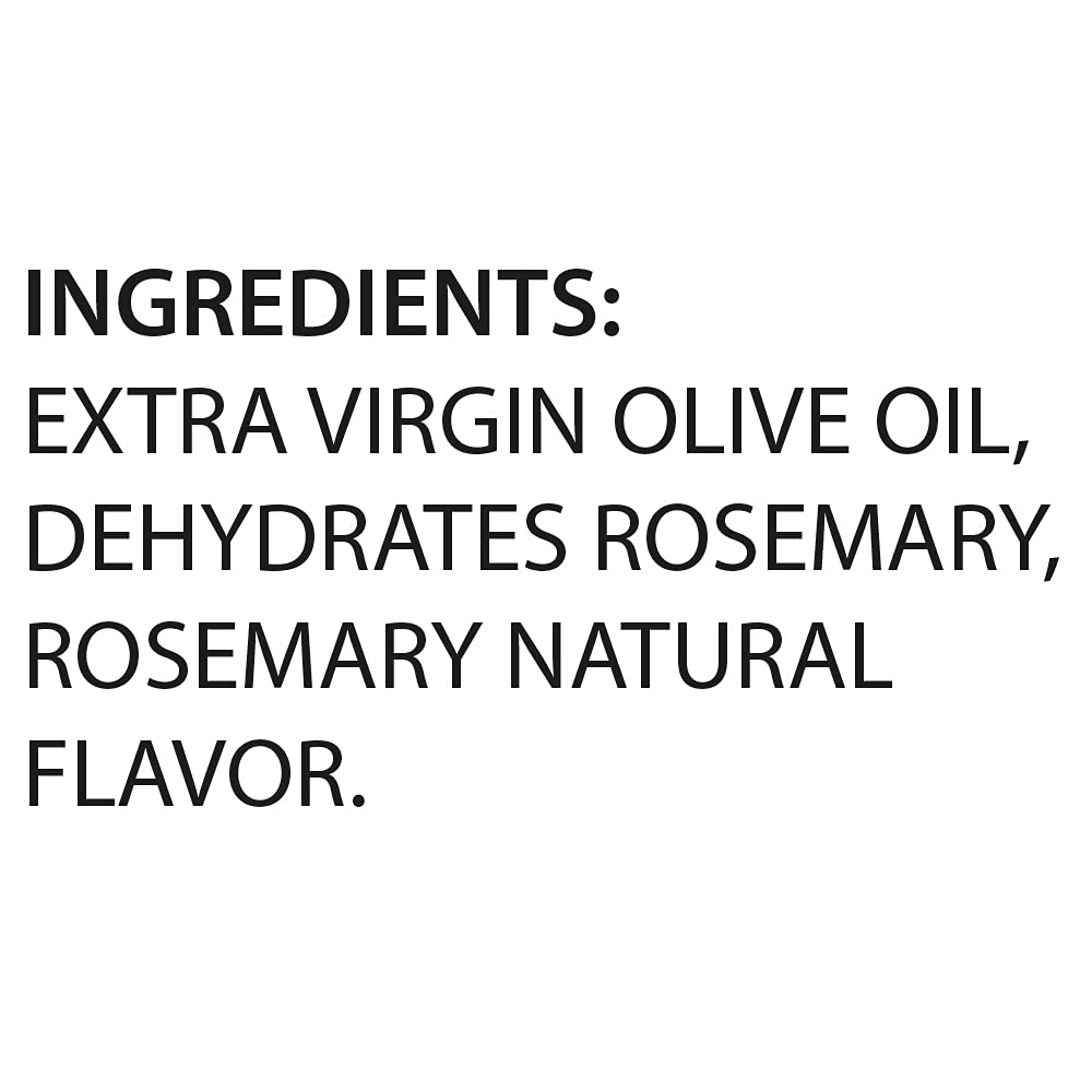 Mantova rosemary olive oil as a finishing dressing