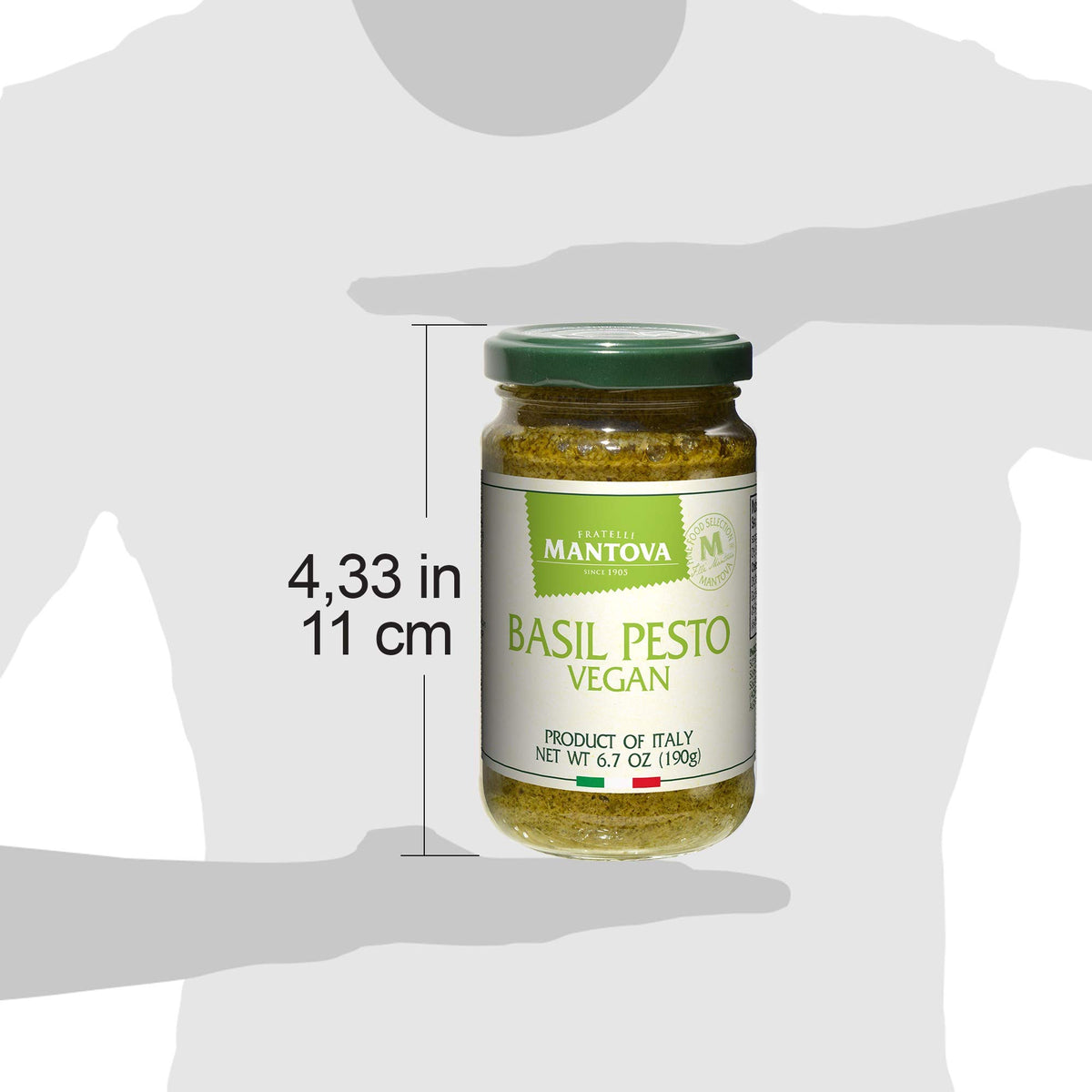 Mantova two-pack on counter offers convenient, ready-to-use flavor.