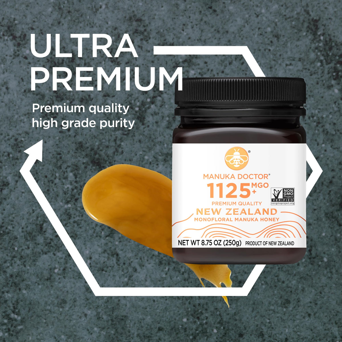 Manuka Doctor honey pour into tea enhances aroma and flavor.