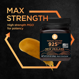 Manuka Doctor honey drizzle over toast for rich, natural sweetness.