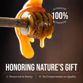 Manuka Emporium honey stirred into warm elixir for daily wellness ritual.