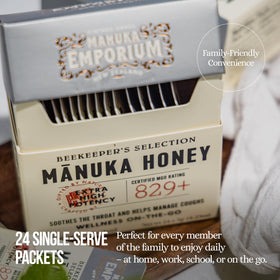 Manuka Emporium snap packs for direct consumption convenience