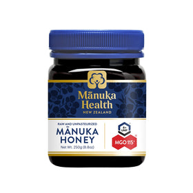 Manuka Health UMF 6+ honey jar showing UMF/MGO label for authenticity and potency.