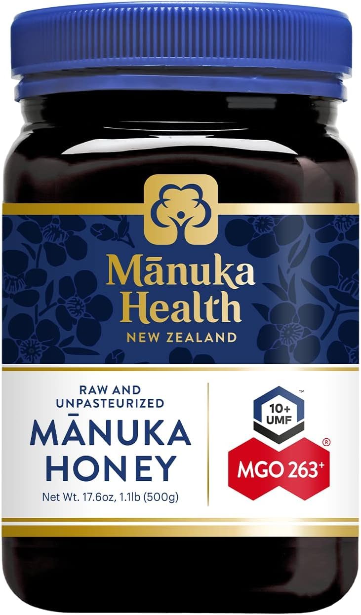 Manuka Health QR code on label linking to origin and potency