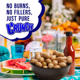 Manzela sealed freshness preserves flavor in travel-friendly bags.