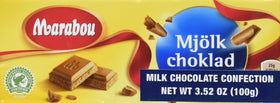 Marabou milk chocolate bars 6-pack box, perfect for gifting.