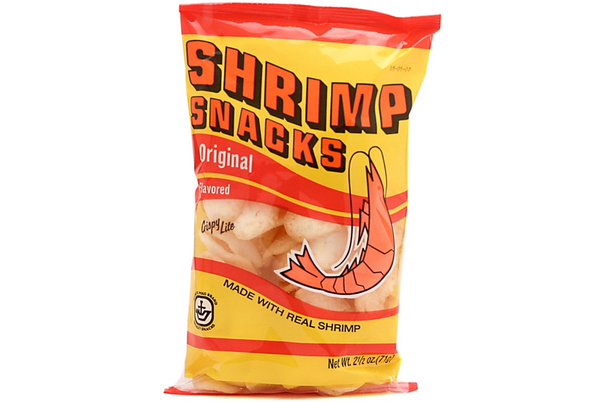 Marc O'Polo original shrimp snack 6-pack, crispy and flavorful for quick bites