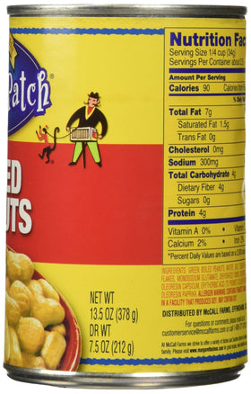 Margaret Holmes Cajun boiled peanuts in hand, convenient snack for gatherings.