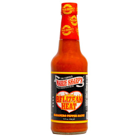Marie Sharp's Belizean Heat bottle pour showing versatile use