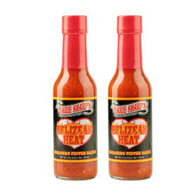 Marie Sharp's Belizean Heat Habanero Sauce bottle adds bold flavor to grilled dishes.