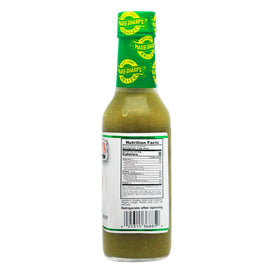 Marie Sharp's Green Habanero ingredients, all-natural fresh vegetables highlighted
