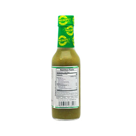 Marie Sharp's Green Habanero label emphasizes all-natural Belizean ingredients.