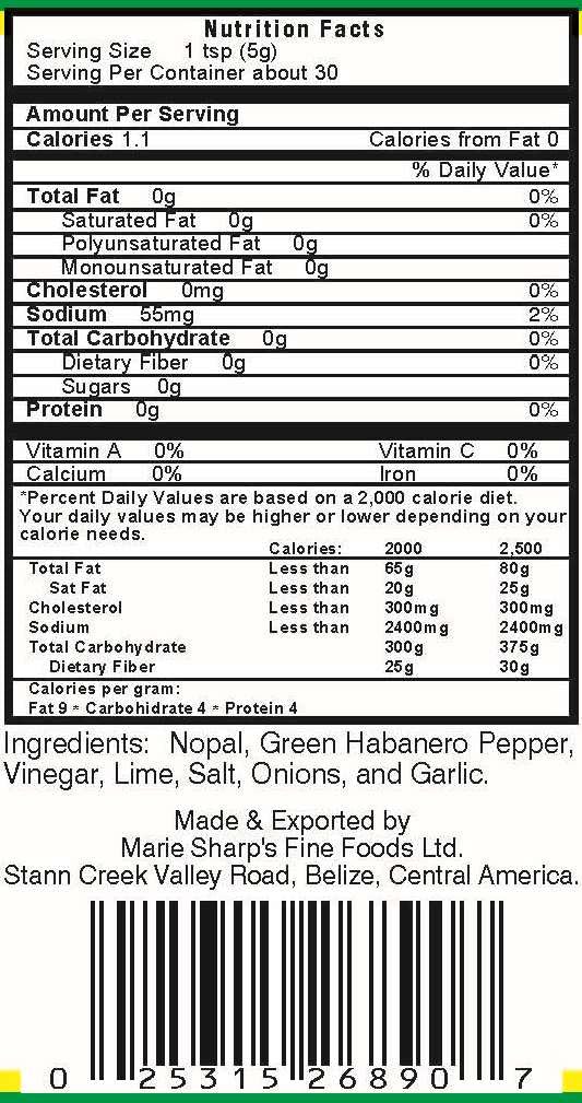 Marie Sharp's Habanero set on dining table inspires flavor experiments