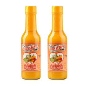 Marie Sharp's Mango Habanero bottle showing tropical flavor and versatile heat.