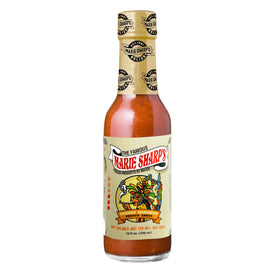 Marie Sharp's smoked habanero sauce pour adds rich aroma as a finishing glaze