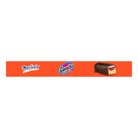Side view of Marinela Gansito box with clear branding