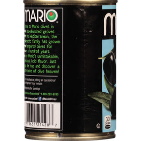 Mario Camacho black olives 12-pack, kosher and gluten-free.