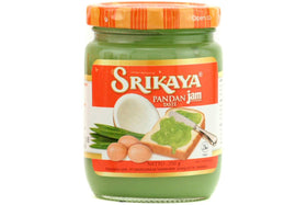 Mariza Pandan Coconut Spread jar – creamy tropical blend, ideal as a quick dessert topping.
