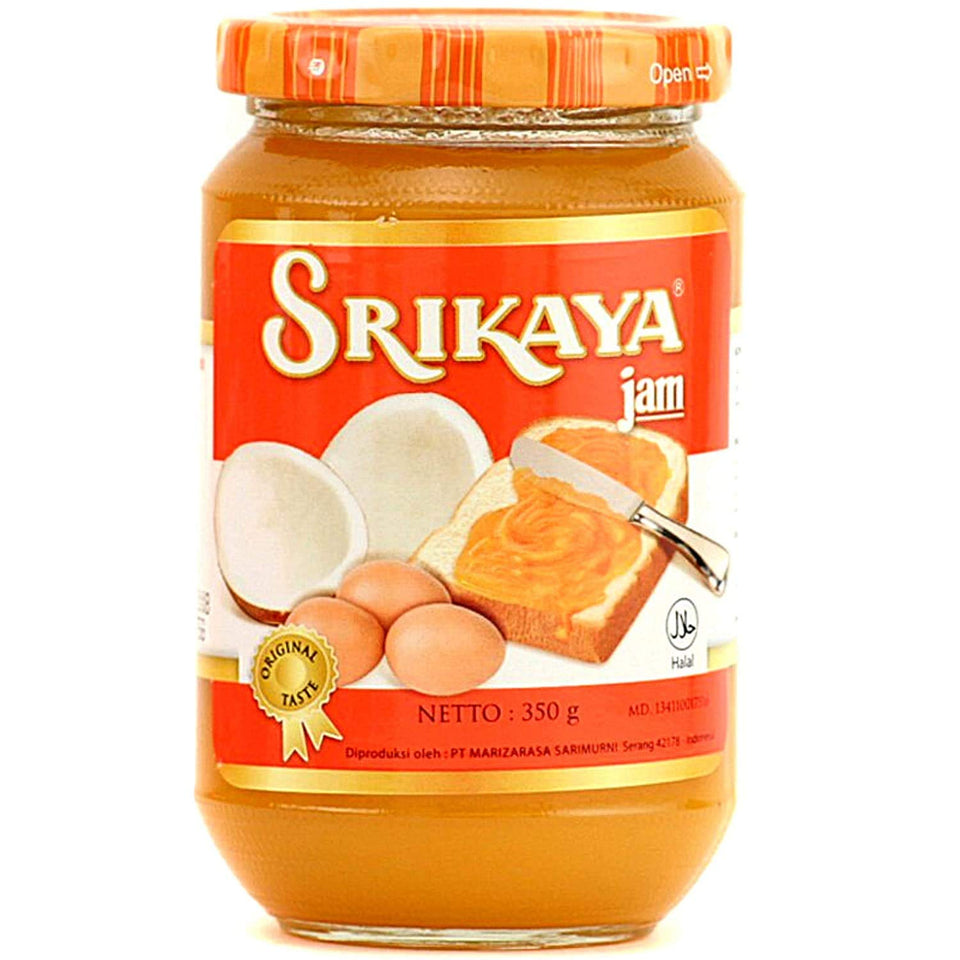 Mariza Srikaya Jam Original bottle with smooth texture for bakery use.
