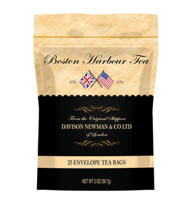 Mark T Wendell Boston Harbour Black Tea bags for a bright morning infusion.