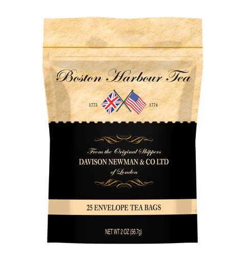 Mark T Wendell Boston Harbour Black Tea bags for a bright morning infusion.