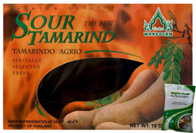 Market Basket tamarind pods 16oz ready for fresh tamarind paste.