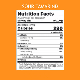 Market Basket tamarind pulp ideal for authentic tamarind paste and sauces.