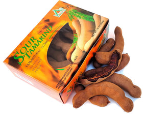 Market Basket tamarind tea brew using whole pods for a fragrant cup.