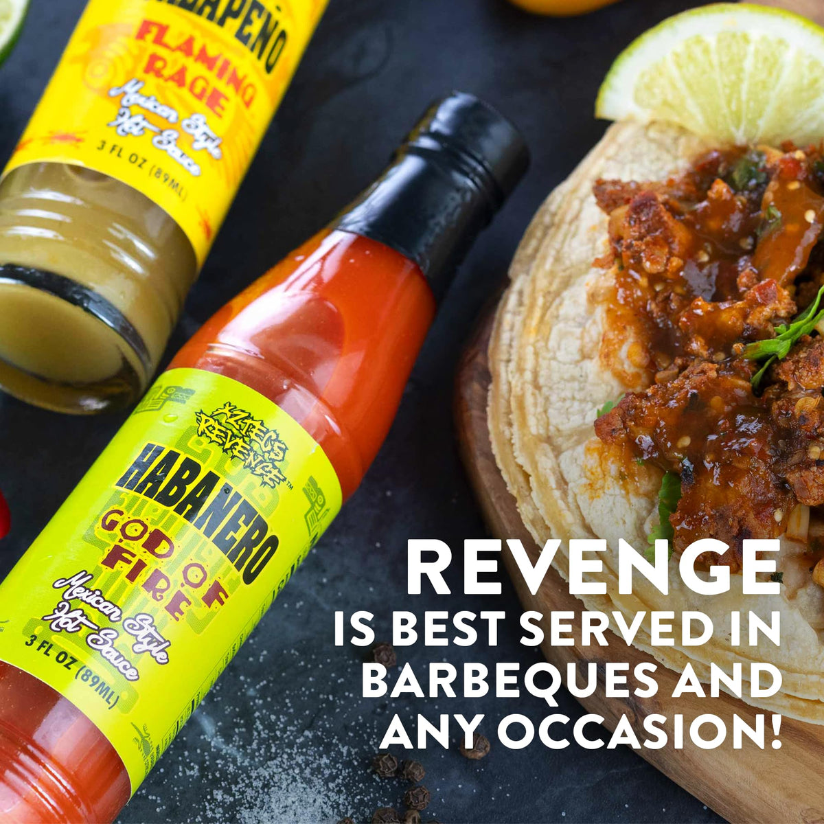 Aztecs Revenge pizza-topping heat boosts artisanal pies.