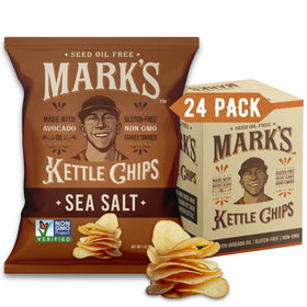 Mark's avocado oil chips sea salt pack for on-the-go snacking.