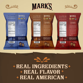 Mark's avocado oil chips – sea salt and vinegar close-up for crisp bite