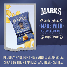 Mark's chips emphasizing no artificial flavors or preservatives