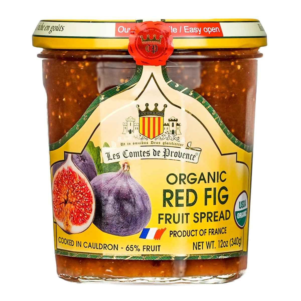 MARKY'S fig jam spread 12oz jar with rich fruit flavor, perfect for morning toast