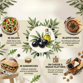 Marmarabirlik olives in a glass bottle preserving premium flavor.
