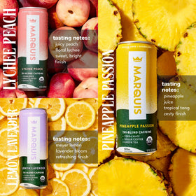 Marquis Natural Energy Pineapple Passion can provides a tropical, low-calorie lift for afternoons