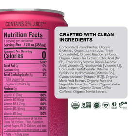 Marquis Organic energy-boost can highlighting organic ingredients.