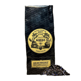 Mariage Frères Earl Grey French Blue in 100g pouch, ideal for a refined afternoon tea ritual.