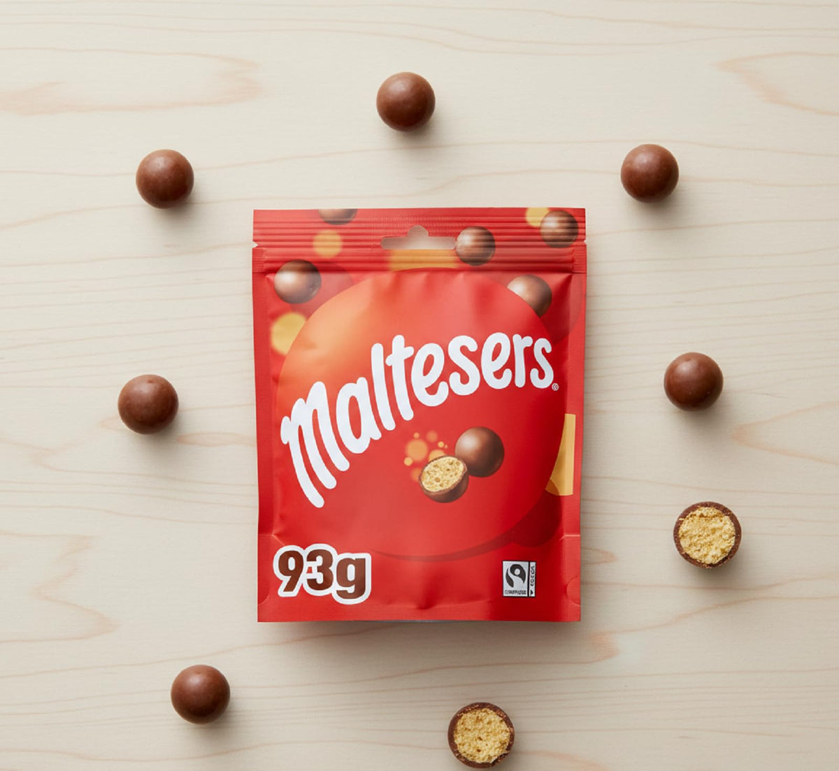 Mars Maltesers shown in a group setting to highlight office sharing moments