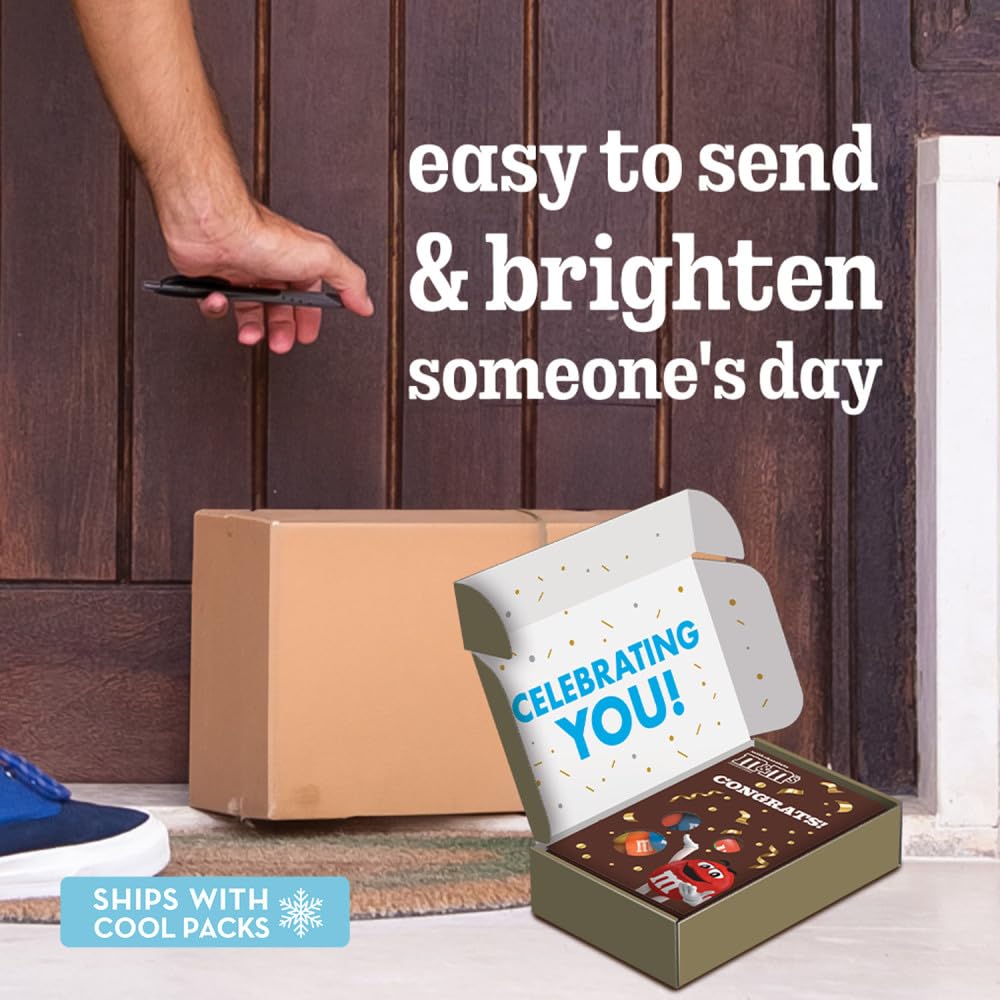 Mars M&M's easy gifting at checkout with doorstep delivery option
