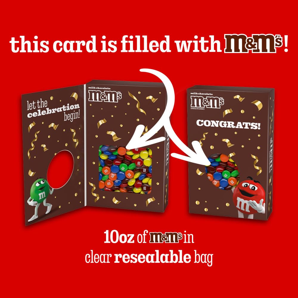 Mars M&M's peanut milk chocolate gift box close-up colorful wrappers for gifting moments