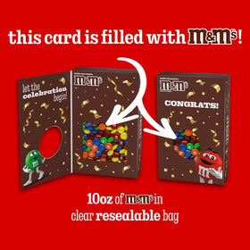 Mars M&M's peanut milk chocolate gift box close-up colorful wrappers for gifting moments