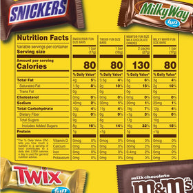 Mars assorted chocolate bundle for gatherings and gifts.