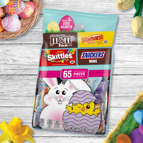 Mars SNICKERS mini bars in pastel Easter packaging for egg hunts.
