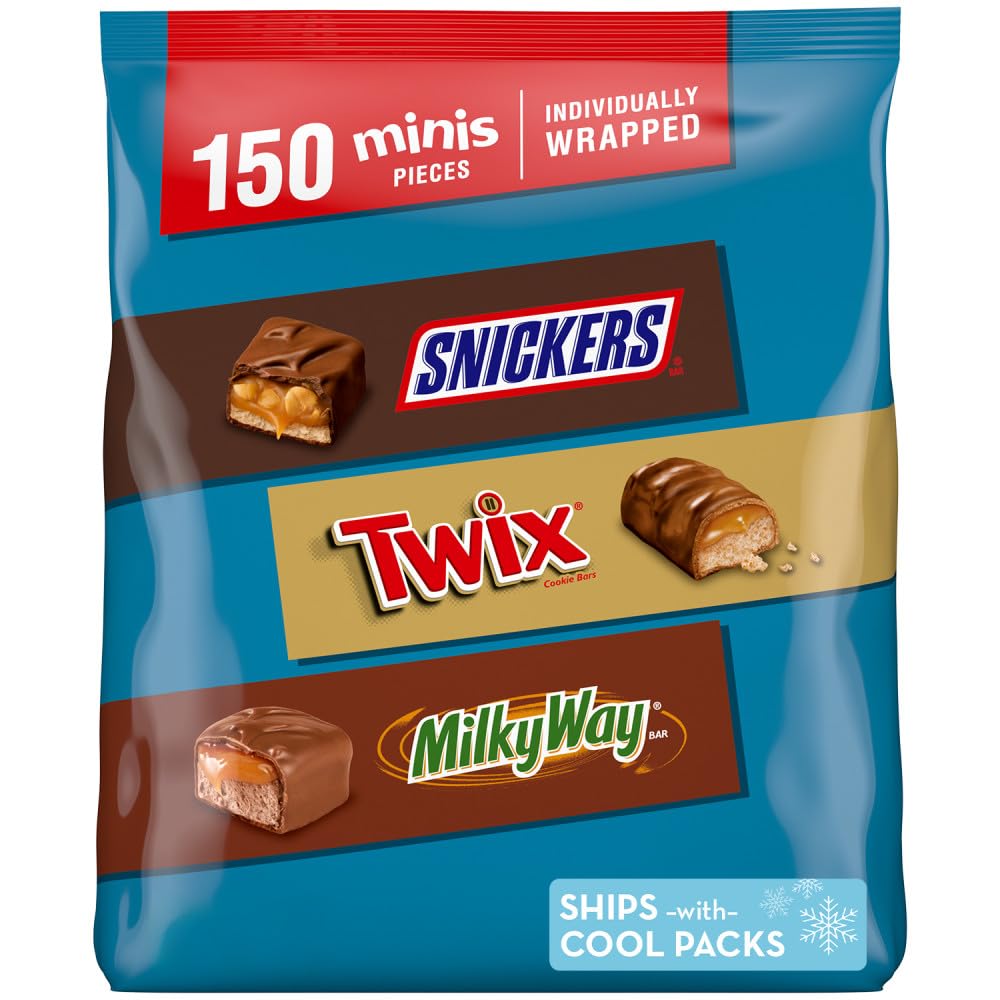 Mars Snickers Minis bulk bag for quick sharing and convenience