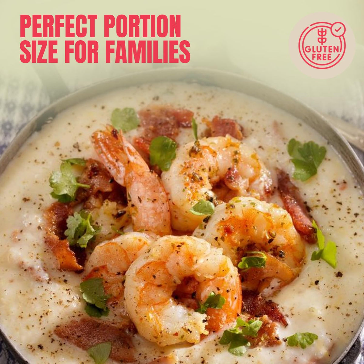 Stone-ground Jimmy Red Grits, premium pantry staple