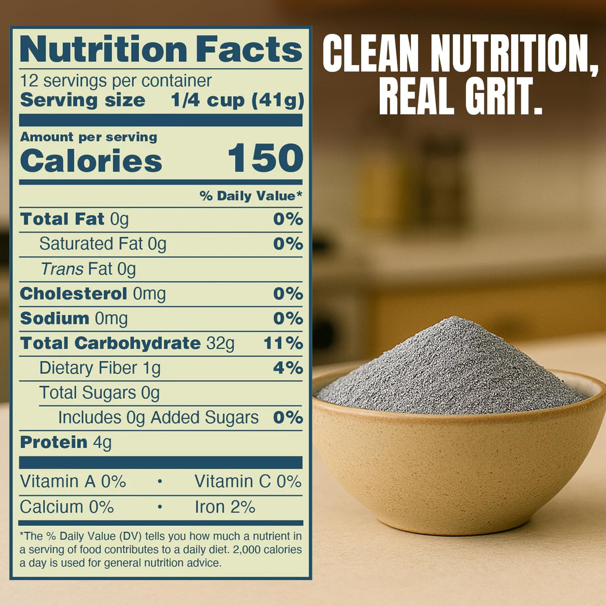 Marsh Hen Mill Sea Island Blue Grits coarse-ground texture for hearty meals.