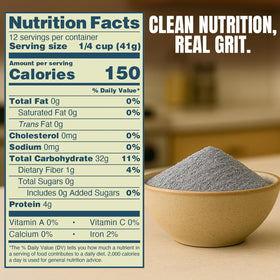 Marsh Hen Mill Sea Island Blue Grits coarse-ground texture for hearty meals.