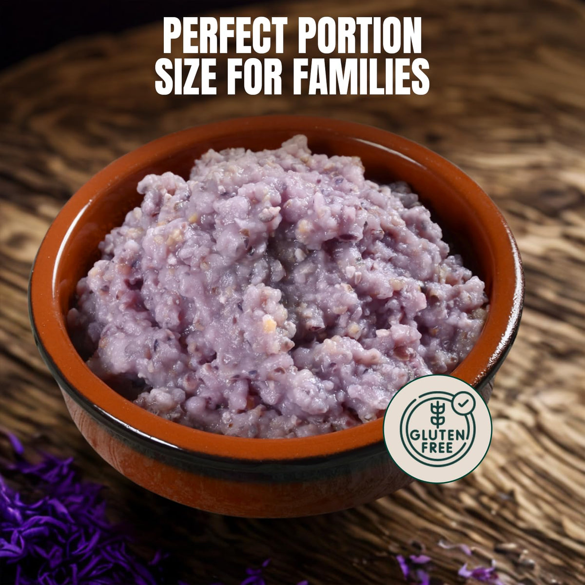 Marsh Hen Mill Sea Island Blue Grits gluten-free option for meals.