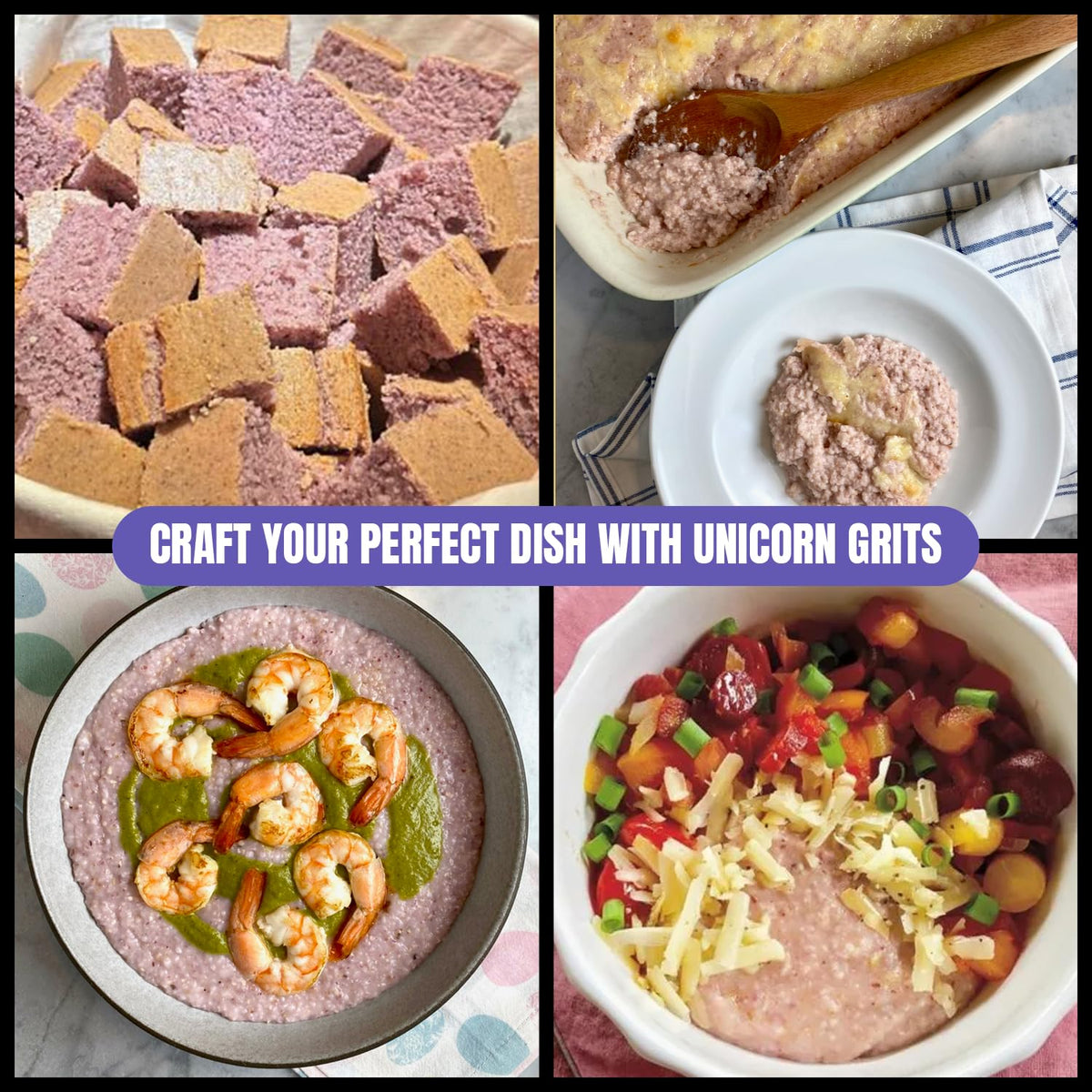 Marsh Hen Mill Unicorn Grits 24oz package for pantry